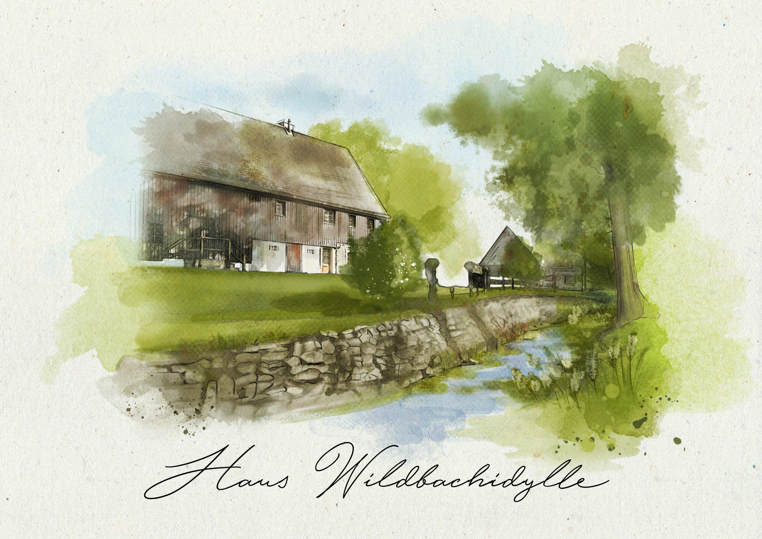 Haus-Waldbachidylle